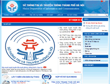 Tablet Screenshot of ict-hanoi.gov.vn